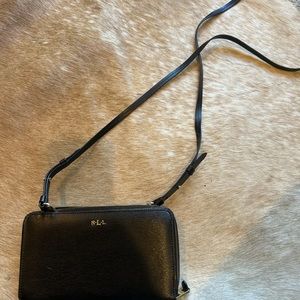(d) Ralph Lauren Black Crossbody Bag.